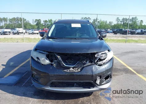 2016 Nissan Rogue Sv из США, поврежденный, VIN KNMAT2MT7GP666625